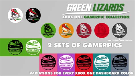 Easyallies Green Lizards Gamerpics Xbox One By Kevboard