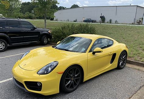 2016 Porsche Cayman Racing Yellow For Sale Price 44 000 Usd Dyler