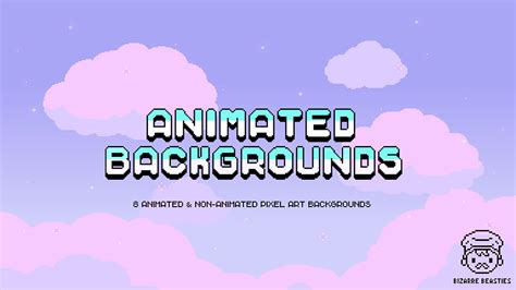 Buy These 8 Pixel Art Animated Backgrounds On Behance