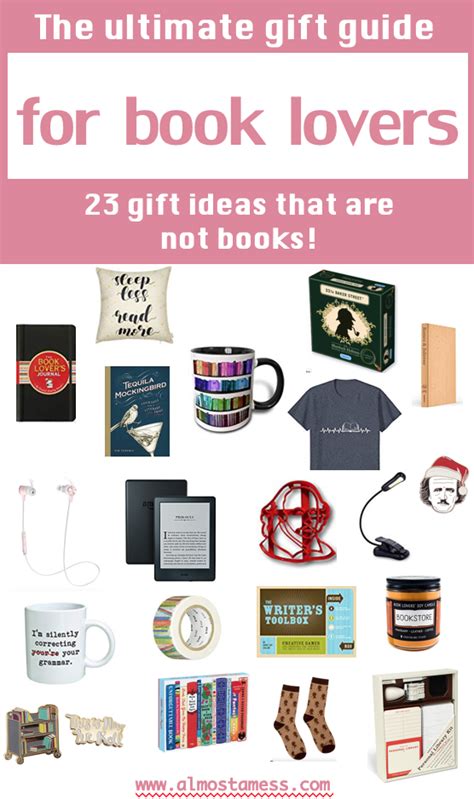 Maybe you would like to learn more about one of these? 23 Gifts for book lovers that are not books - Almost a ...