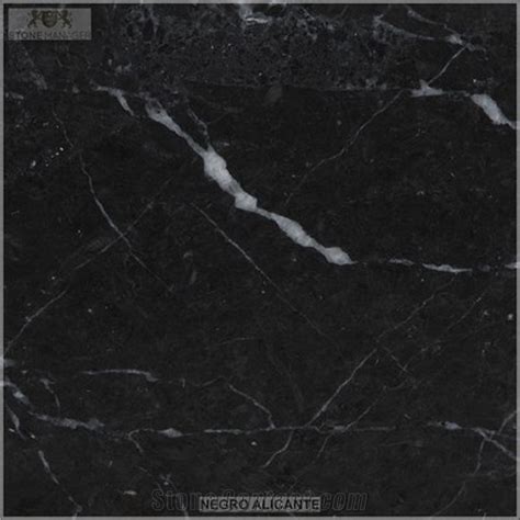 Negro Alicante Black Spain Marble Tiles And Slabs From Spain