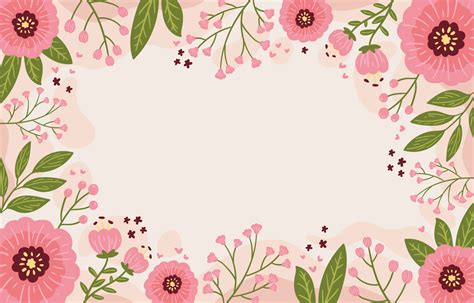 Pink Floral Background Vector Art Icons And Graphics For Free Download