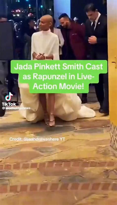 Jada Pinkett Smith Cast I As Rapunzel In Live Action Movie Cf Ifunny