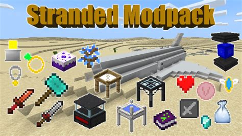 Stranded Modpack Minecraft Addon