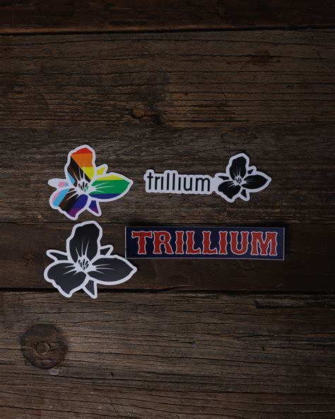 Trillium Sticker Pack Trillium Brewing Company