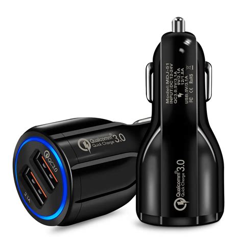Qc30 Quick Car Charger Adapter Universal Mobile Phone Charger For