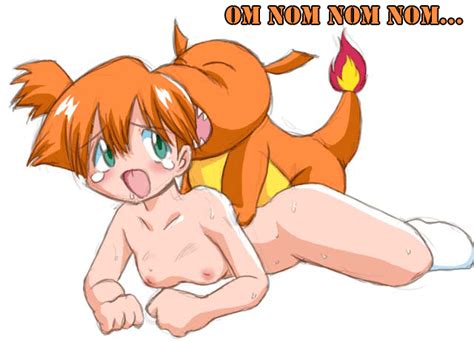 Rule 34 Animated Charmander Female Fire Human Kasumi Pokemon Male Nintendo Orange Hair