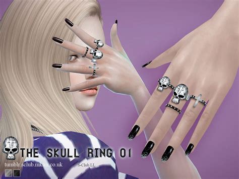 Ring N01 By S Club Ll At Tsr Sims 4 Updates