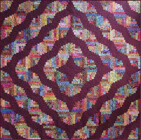 Quilty has provided free pdf instructions for this episode. Image result for curved log cabin quilt pattern free | Log ...