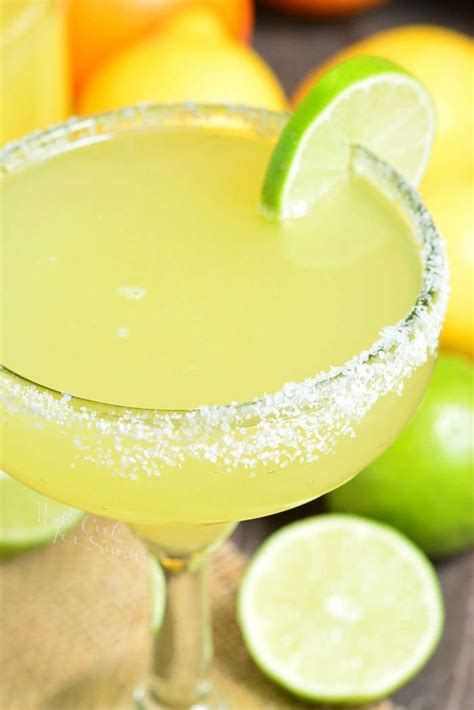 The Best Margarita Recipe Made With A Simple Mixture Of Homemade