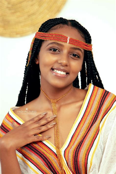 African Oromo Girl Attire Ethiopian Women Africa People Girls Attire