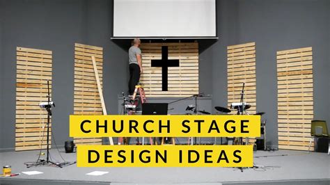 Church Stage Design Ideas On A Budget Youtube