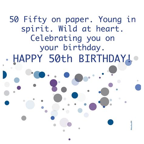 Digital 50th Birthday Wishes Greeting Card Pantone Colors Etsy