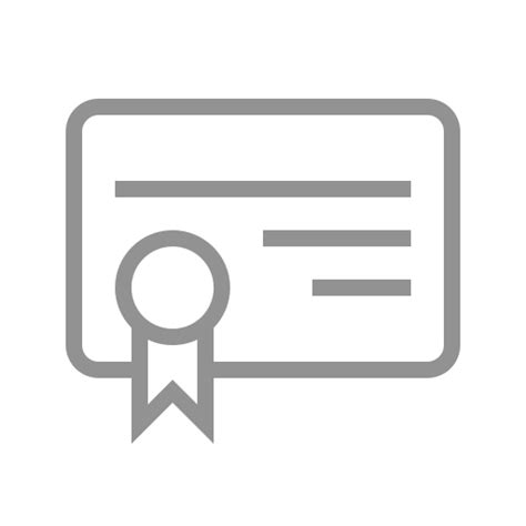 Certificate Icon Free Download On Iconfinder