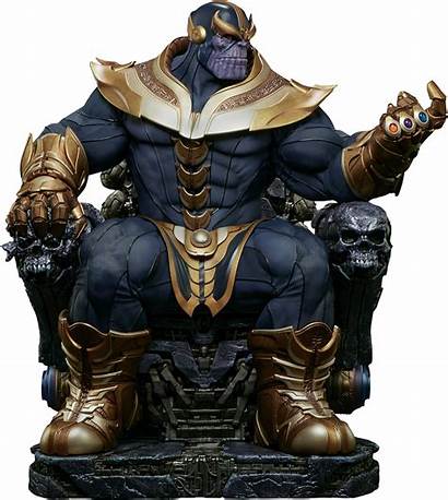 Thanos Throne Gauntlet Sideshow 54cm Statuette Fumetti