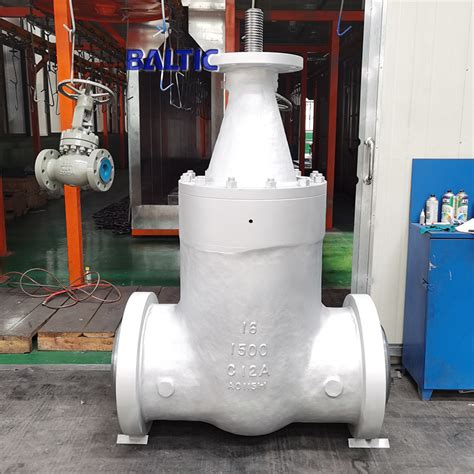 Astm A217 C12a Gate Valve Psb 16 Inch 1500 Lb Rf Api 600 Baltic