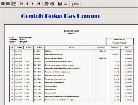 Contoh Format Laporan Keuangan Harian Excel Nusagates Images And
