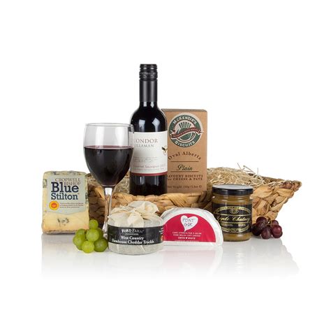 Wine And Cheese Luxury Christmas Hamper T Hampers Cuckooland