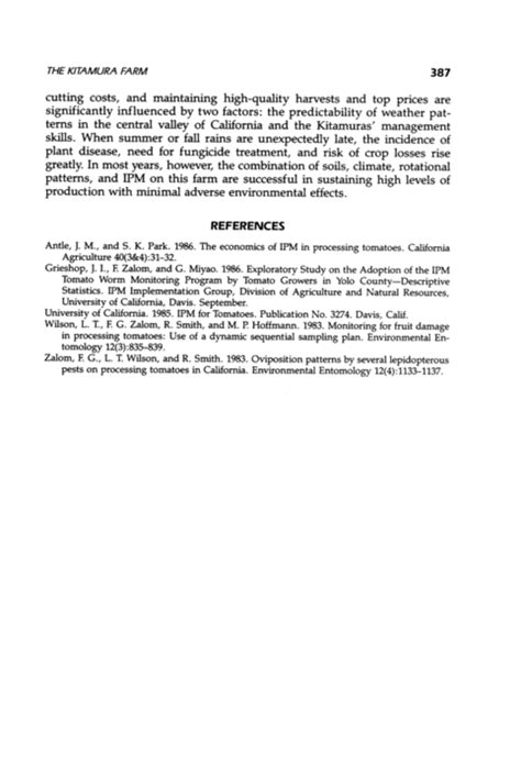 Below are some of the sba. 9 Integrated Pest Management in Processing Tomatoes in ...
