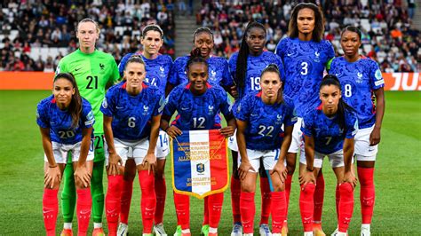 Football Féminin Les Tenues De Lequipe De France évoluent Pour S