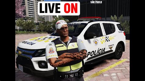 GTA RP AO VIVO CPTRAN EM OPERAÇÃO NA RUAS DE SÃO PAULO YouTube