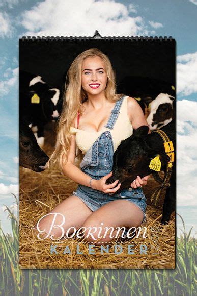 Free easy to print pdf version of 2021 calendar in various formats. De Boerinnen Kalender 2021 met de mooiste vrouwen te koop ...
