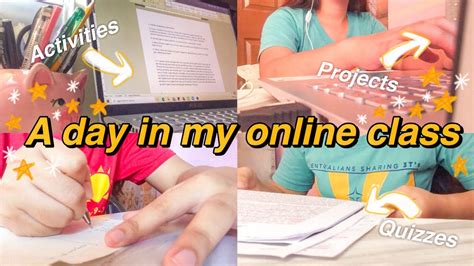 A Day In My Life In Online Class I Senior High School Student Youtube