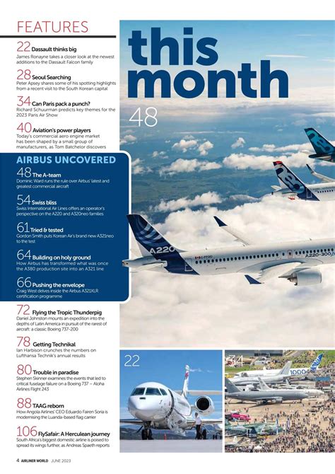 Airliner World Magazine June 2023 Back Issue