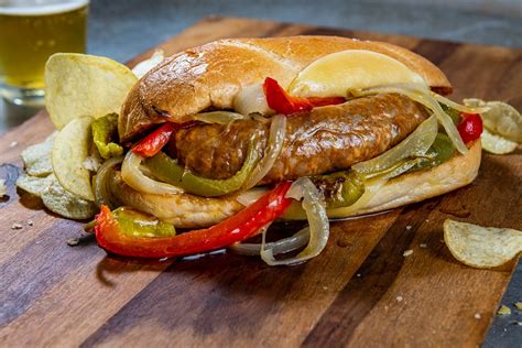 A Sheet Pan Italian Sausage Sandwich Recipe That Channels The Chicago
