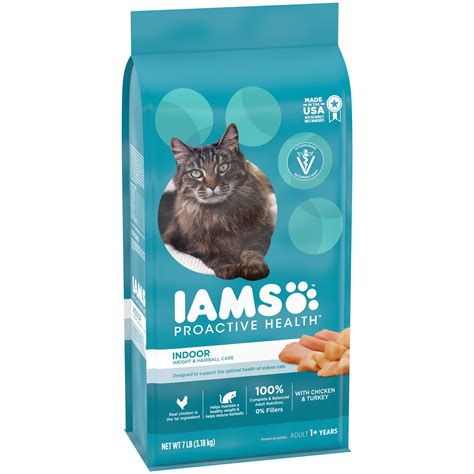 Iams Proactive Health Adult Indoor Weight Control And Hairball Care Dry