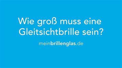 Liebe grüße petra, die ständig am aufräumen ist und trotzdem. Wie groß muss eine Gleitsichtbrille sein? - YouTube