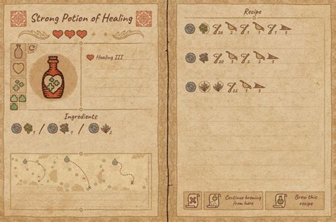Potion Craft Maps And Recipes Guide Beta Steamah