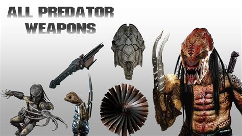 All The 30 Predator Weapons In Movies Youtube