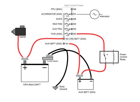 Bestly Auxiliary Battery Wiring Diagram