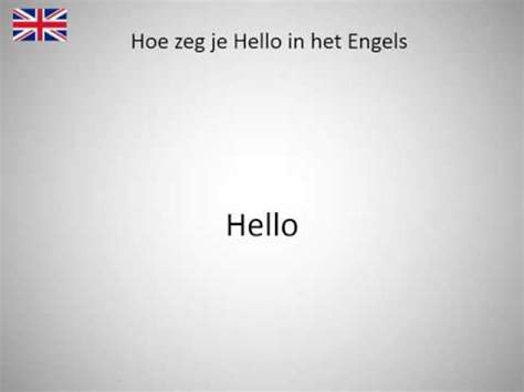 Hoe Zeg Je Hallo In Het Engels 20 Manieren Om Jezelf Voor Te Stellen