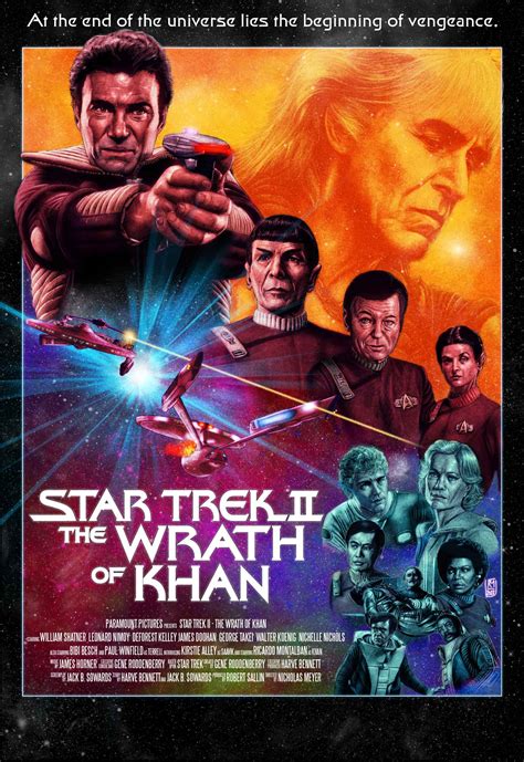 Star Trek Ii The Wrath Of Khan Kmadden2004 Posterspy