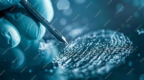 Premium Photo | Forensic breakthrough a single hair path to justice