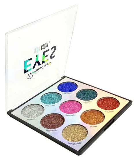 Sfr Colors Glitter Gel Eyeshadow Palette 9 Shades Buy Sfr Colors