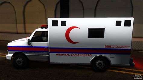 Mejore los archivos de audio. Ambulance Malaysia for GTA San Andreas