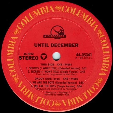 Until December Vinyl 39 Lp Records And Cd Found On Cdandlp