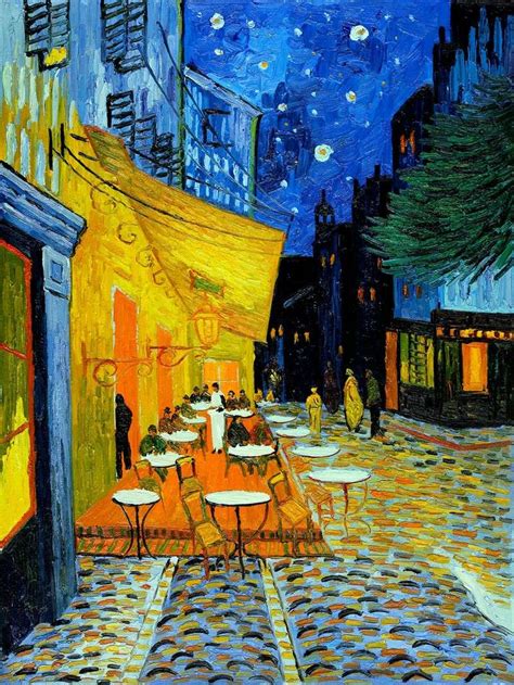 Описание картины Ночная терраса кафе Винсент Ван Гог