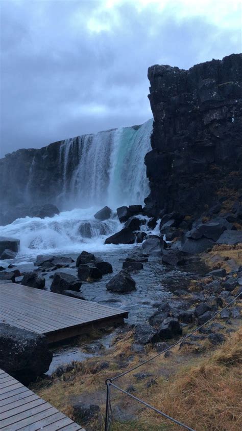 Oxarafoss Waterfall Video In 2020 Waterfall Adventure Iceland
