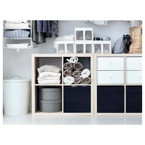 Rangement pour lit römskog en rotin et pin massif 65 x 70 x 19 cm. DRÖNA Rangement tissu - noir - IKEA Suisse
