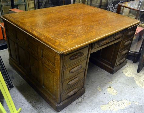 1930s Oak Partners Desk Antiques Atlas