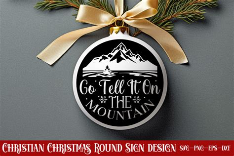 Go Tell It On The Mountain SVG Graphic By CraftArt Creative Fabrica