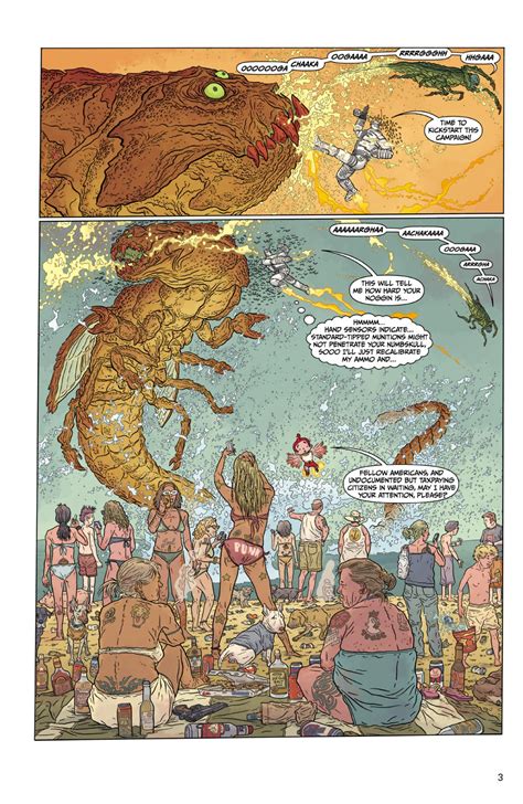 Geof Darrow Cómic Trabajos De Arte Historietas