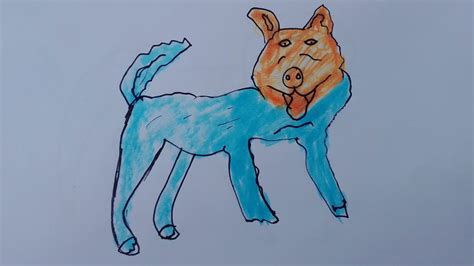 What about a realistic dog? How to draw a dog-draw a realistic dog-draw a dog step by step - YouTube