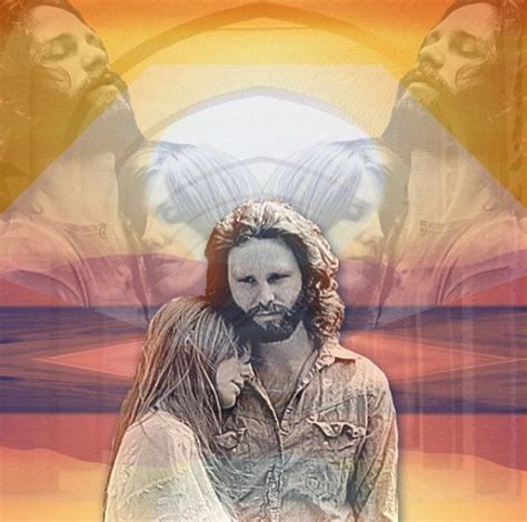 Beautiful Jim Morrison And Pam Courson Artwork Jim Morrison The