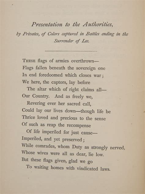 Civil War Poems