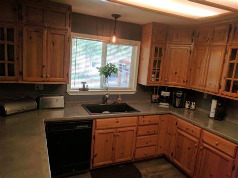68 974 просмотра 68 тыс. Concrete overlay skimcoat counters | Countertops, Kitchen ...
